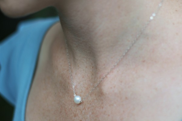 Handmade Freshwater Pearl necklace : Monthly subscription gifts from Fair Ivy