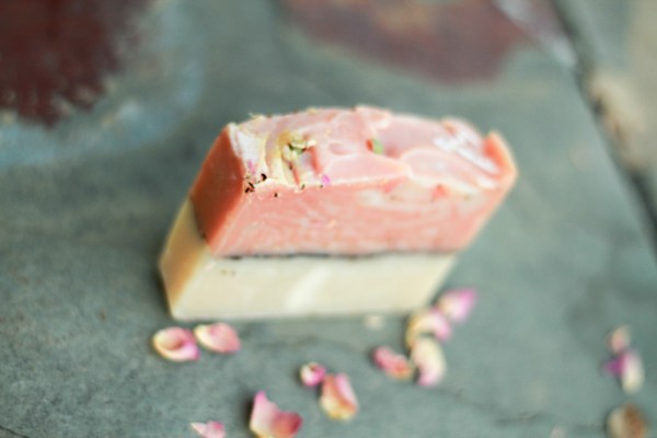Rose scented soap - handmade surprise gift!