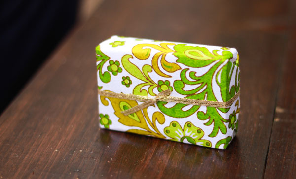 Creative gift wrap from fair ivy