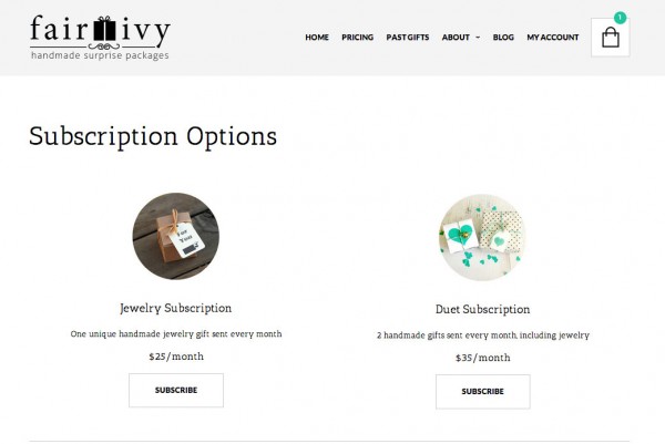 Fair ivy website new design