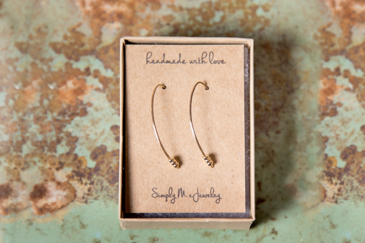 Gold Hook Earrings {the Thyme Subscription}